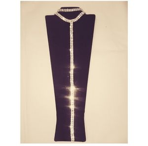 Beautiful Elegant Rhinestone choker necklace